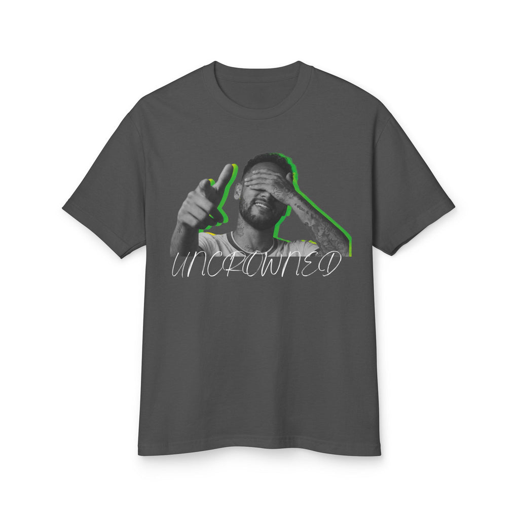Uncrowned Prince Graphic T-Shirt, Heavyweight Football-Inspired Streetwear Tee