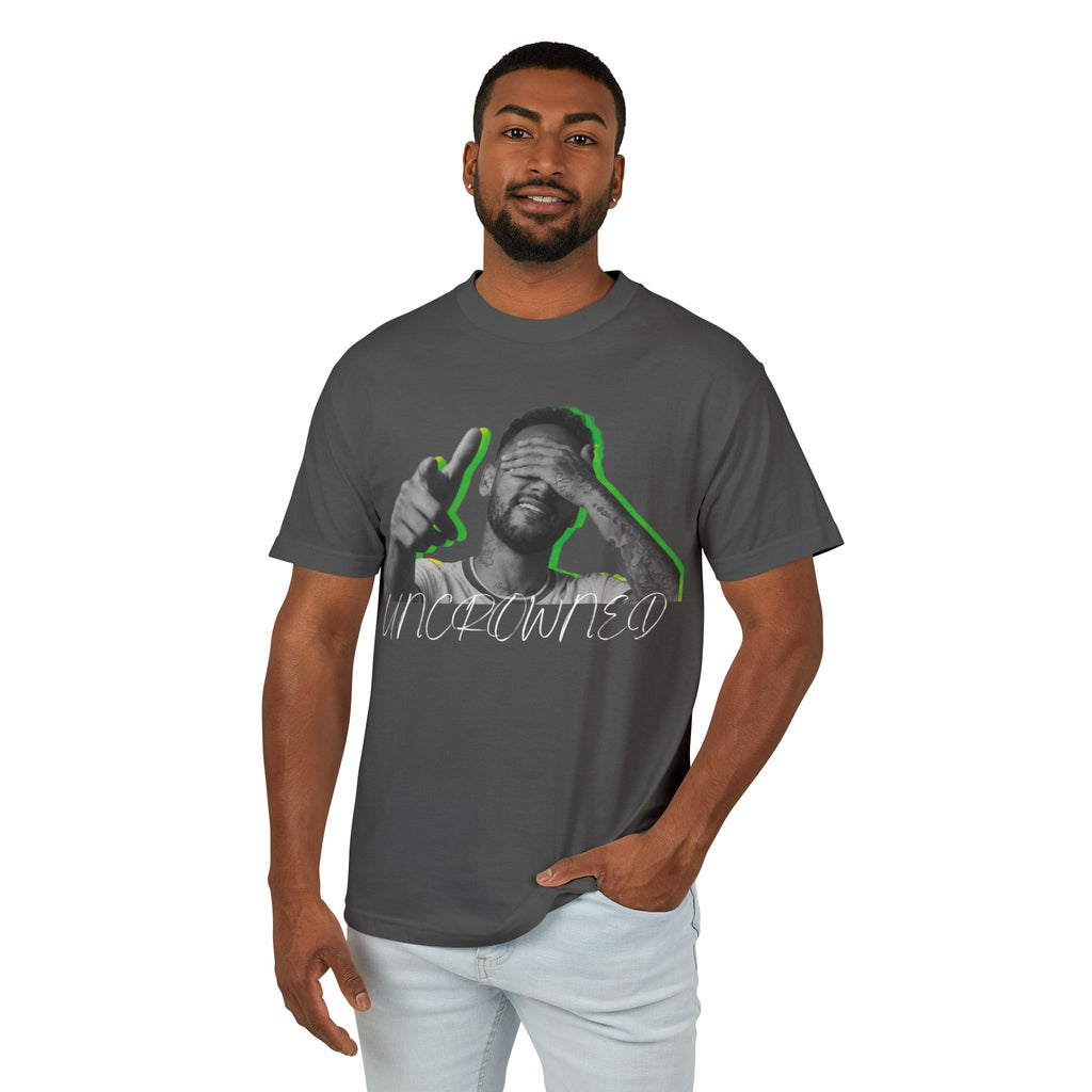 Uncrowned Prince Graphic T-Shirt, Heavyweight Football-Inspired Streetwear Tee