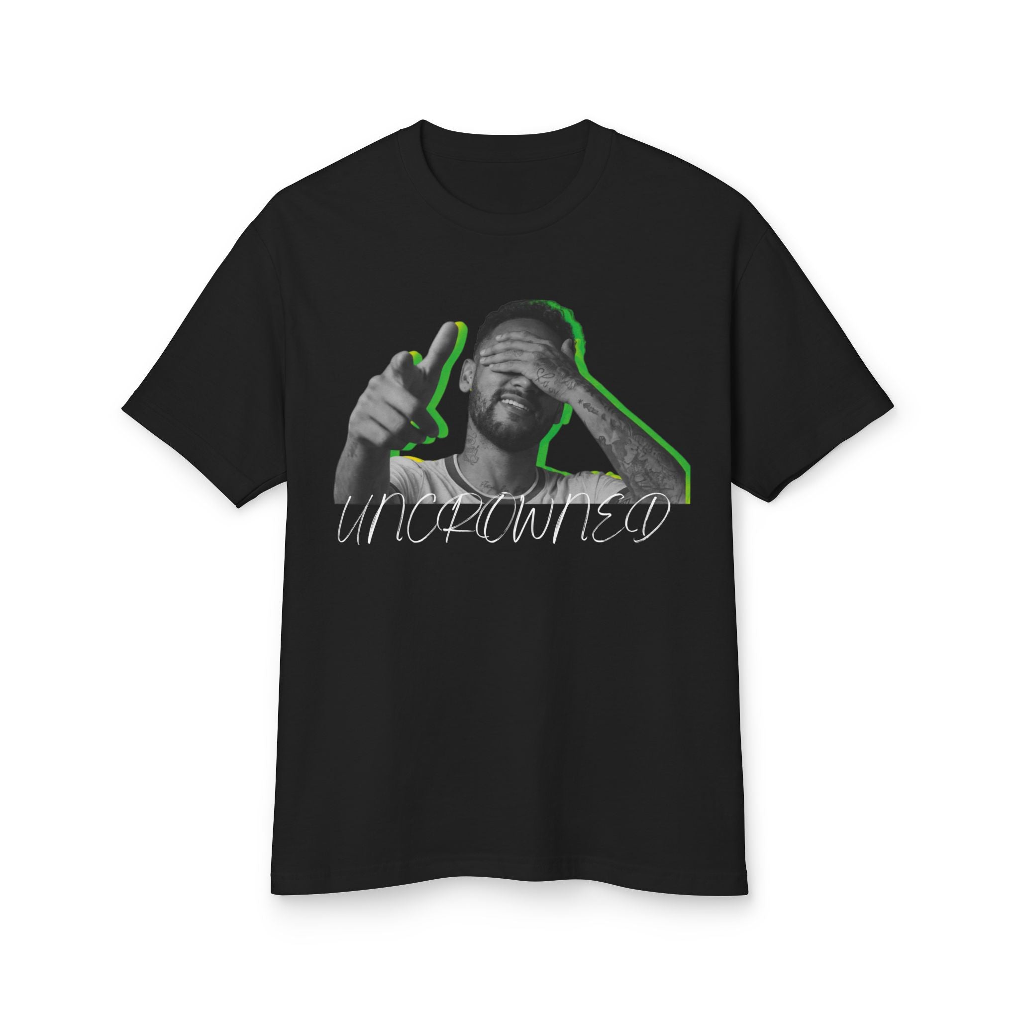 Uncrowned Prince Graphic T-Shirt, Heavyweight Football-Inspired Streetwear Tee