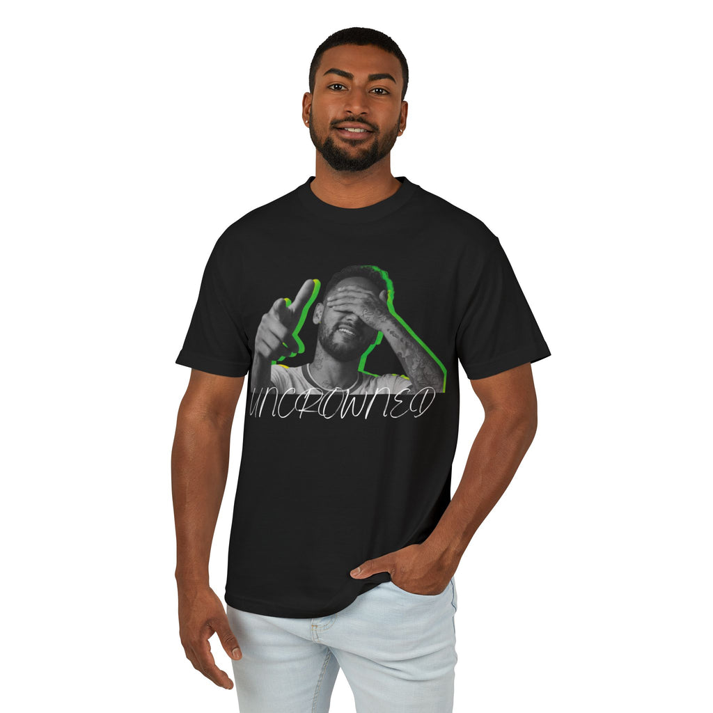 Uncrowned Prince Graphic T-Shirt, Heavyweight Football-Inspired Streetwear Tee